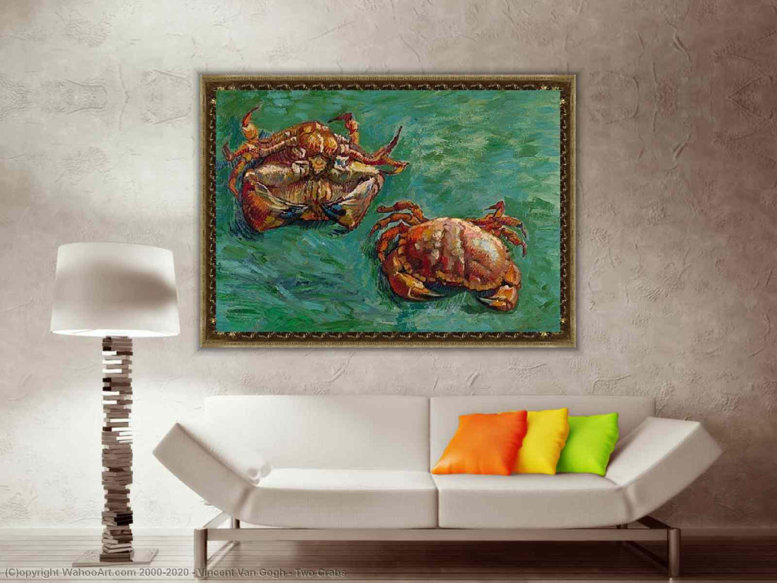 Two Crabs Van Gogh reproduction