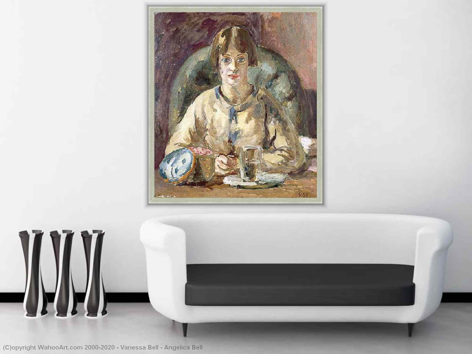 Angelica Bell by Vanessa Bell | TopImpressionists.com