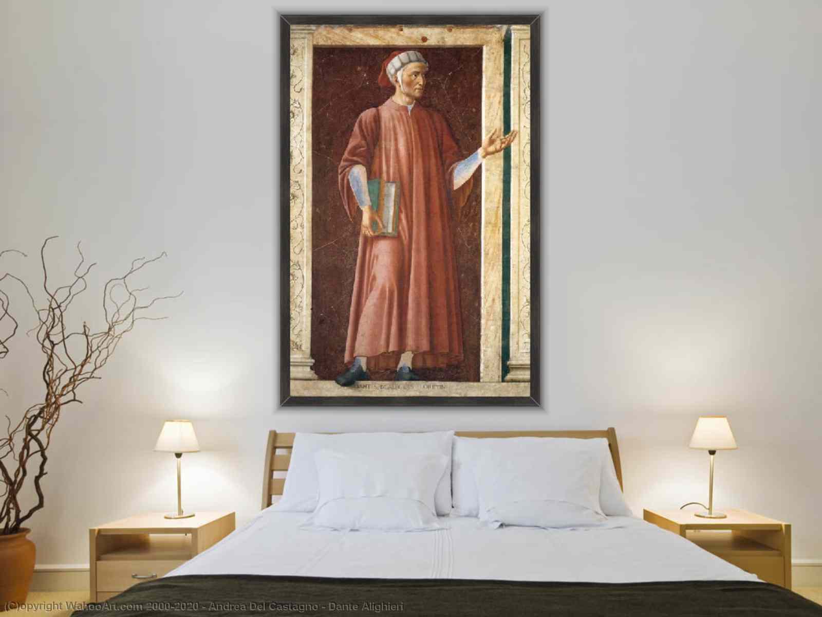 Art Reproductions Impressionism Dante Alighieri by Andrea Del