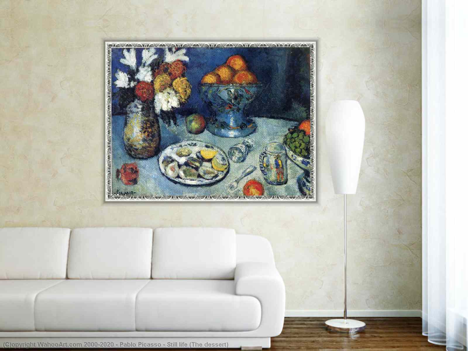 ARTCANVAS Still hotsell Life The Dessert 1901 Canvas Art Print by Pablo Picasso