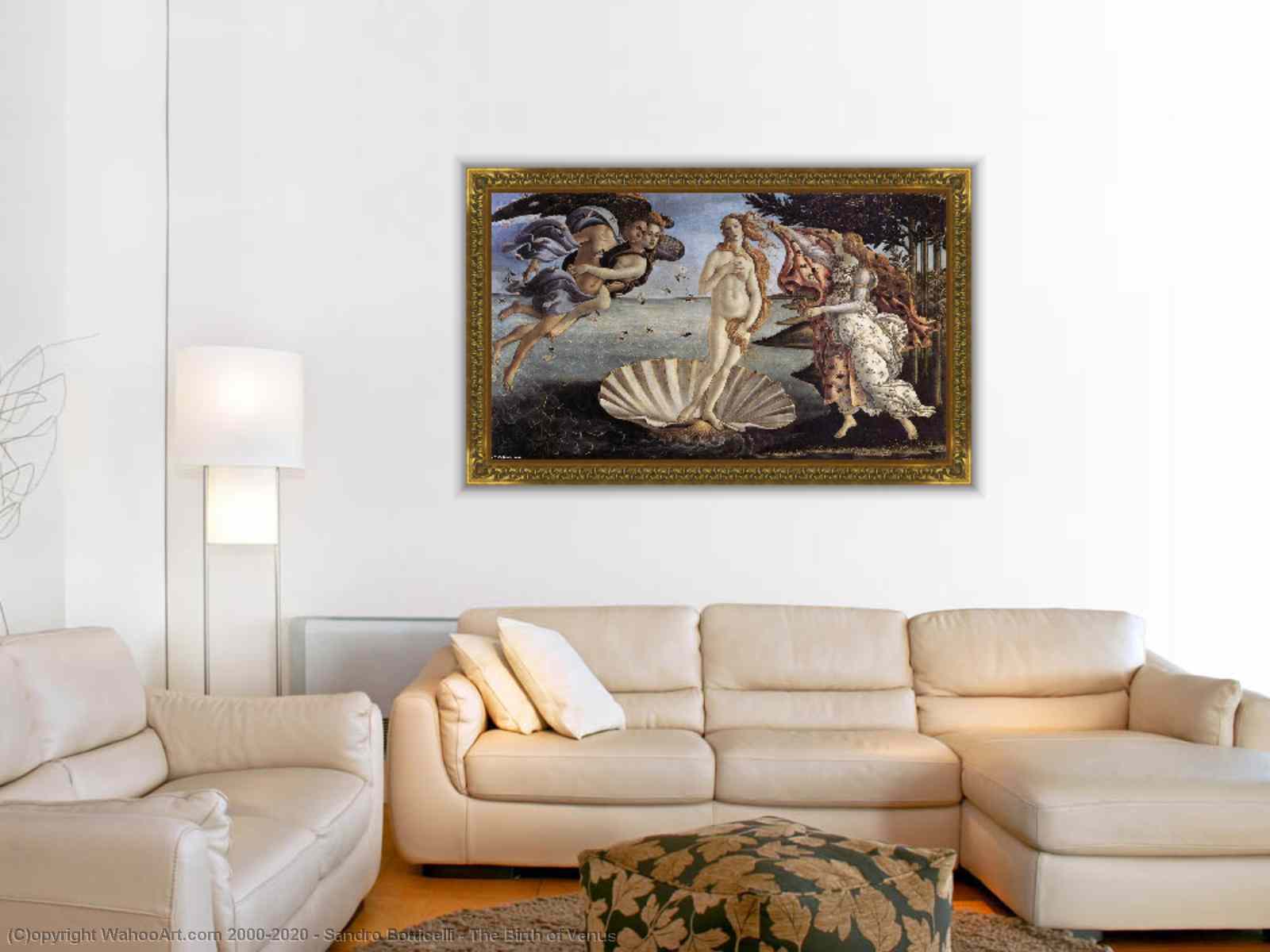 Artwork Replica Impressionism The Birth of Venus by Sandro